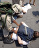 "Operation First Casualty": Outside Democratic Convention, Iraq Veterans Against the War Re-Enact Raids on Iraqi Civilians