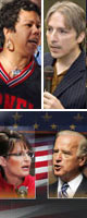 Third Party VP Candidates Matt Gonzalez and Rosa Clemente Respond to Biden-Palin Debate
