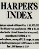 25 Years of the Harper's Index