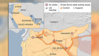 map of Syria