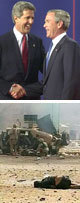 Robert Fisk on the Presidential Debate, Iraq, Palestine and the International Criminal Court
