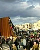 Tens of Thousands of Palestinians Seeking Basic Supplies Flood Egypt for Second Day