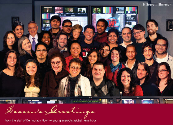 (image) Democracy Now! Staff, 2009