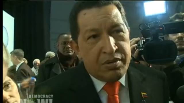 VIDEO: Venezuelan President Hugo Chávez on Climate Change: “We Must Go from Capitalism to Socialism” | Democracy Now! VIDEO: Venezuelan President Hugo Chávez on Climate Change: “We Must Go from Capitalism to Socialism” | Democracy Now!