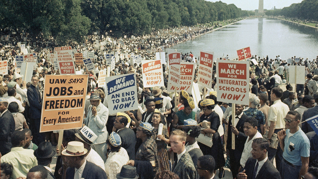 What was MLK's March on Washington?