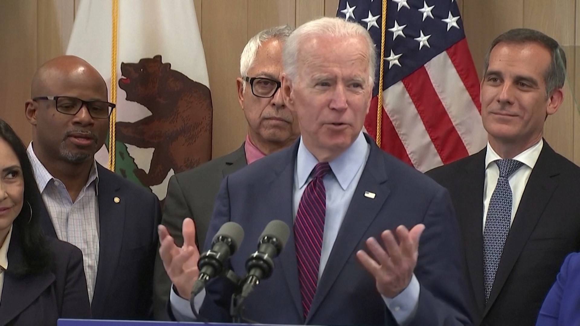 Joe Biden’s History of Selling the Iraq Invasion, Expanding Prisons & Pulling Democrats to the Right