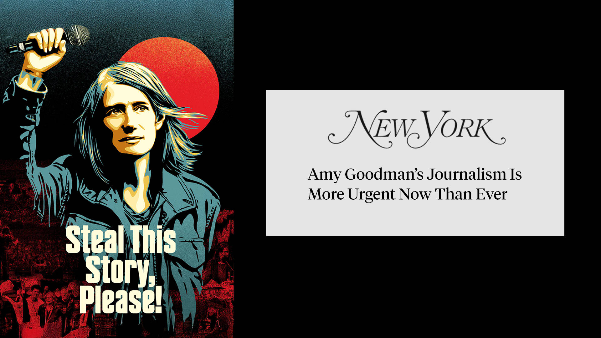 New York Magazine: Amy Goodman’s Journalism Is More Urgent Now Than Ever