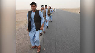 S afghan peace march