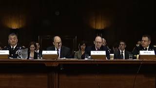 Armed services hearing