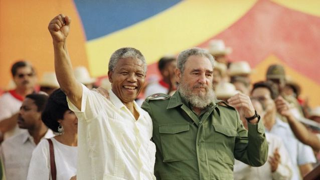 Αποτέλεσμα εικόνας για fidel castro mandela