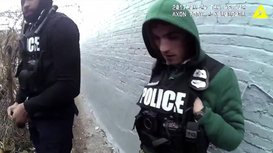 H12 baltimore police bodycam