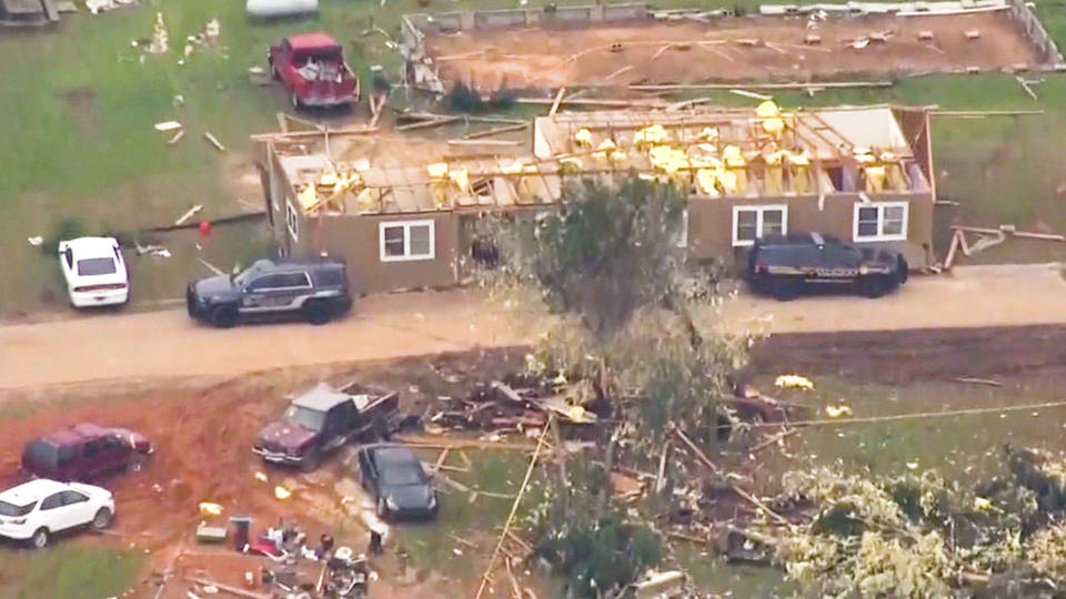 H5 alabama aftermath tornado
