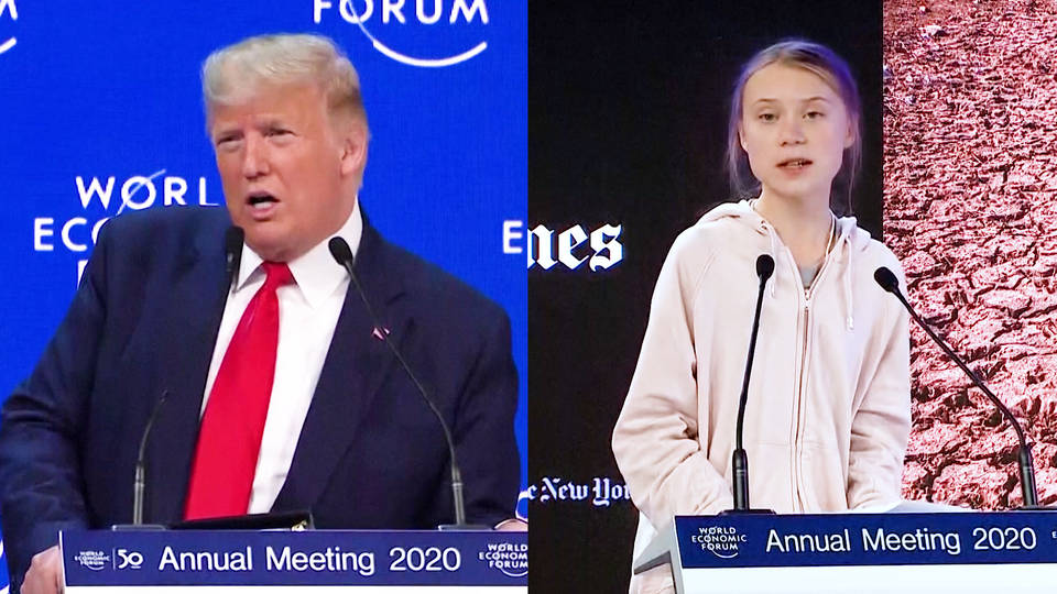 H2 trump greta thunberg address elites davos oxfam condemns mounting inequality