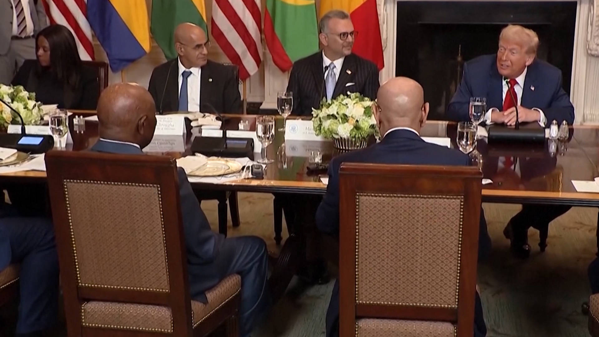 Trump Praises Liberian President Boakai for His English, Liberia’s ...