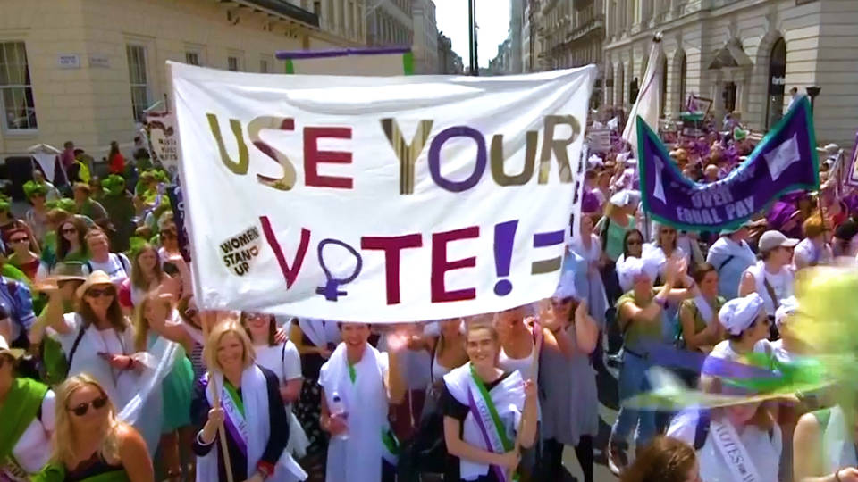 H12 100 years suffrage