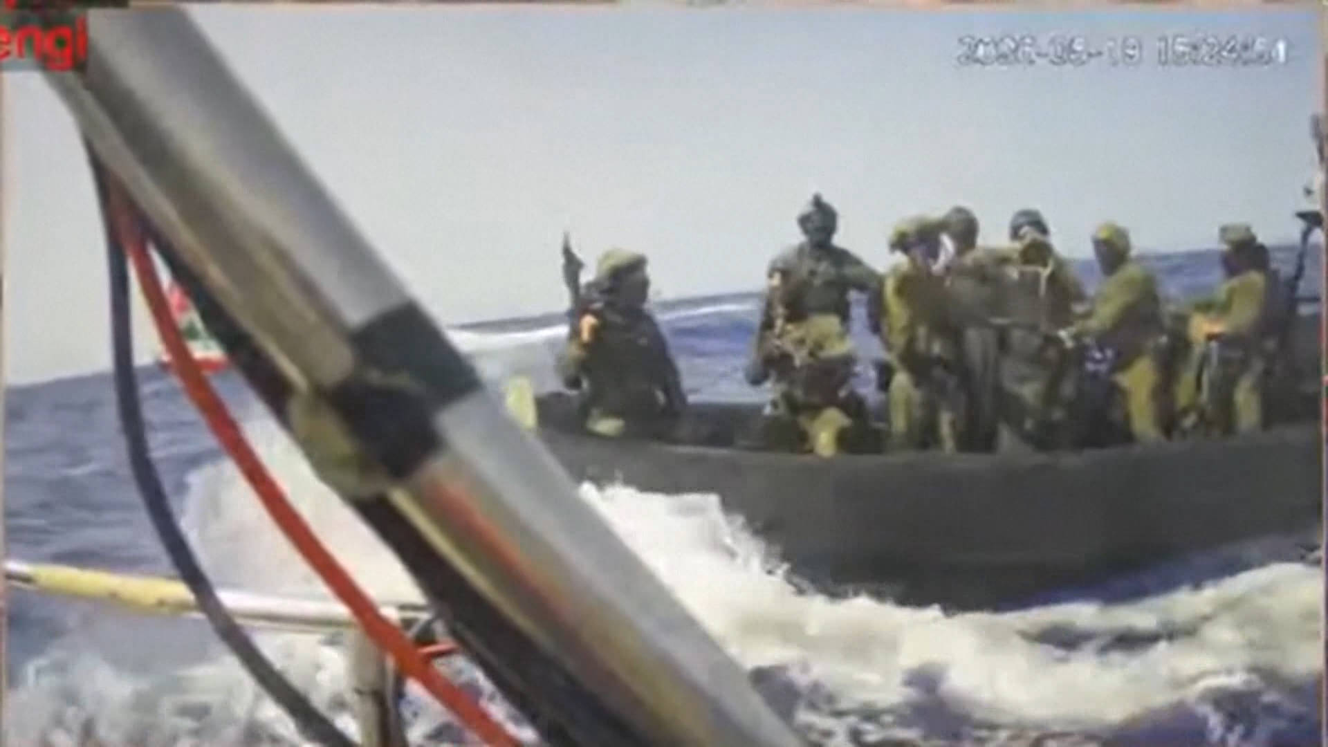 Israelische Streitkräfte fangen die letzten Boote der Gaza-Sumud-Flottille ...