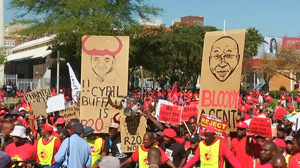 H8 south africa pension protest