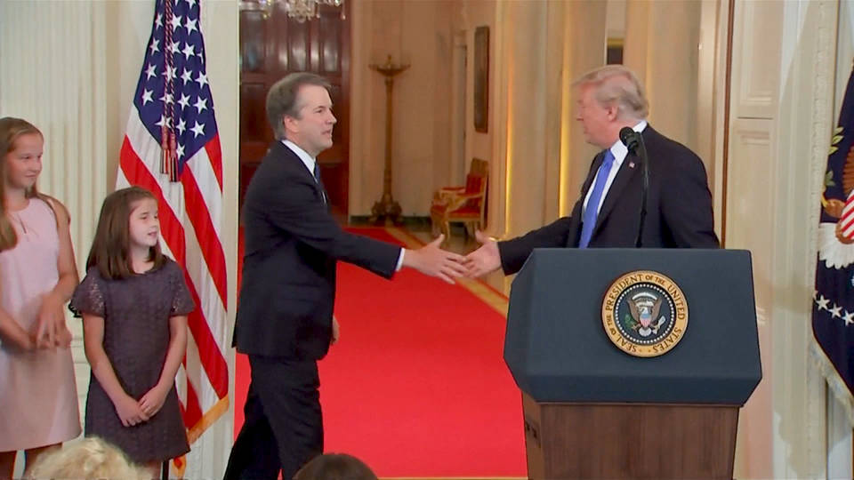 H2 kavanaugh confirmation freeze democrats