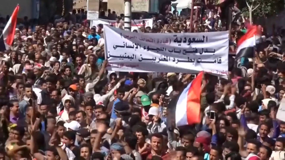 H6 yemen protest