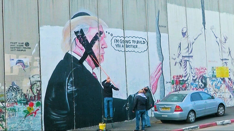 h01 palestinian protest trump