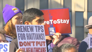 H16 tps hatians protest