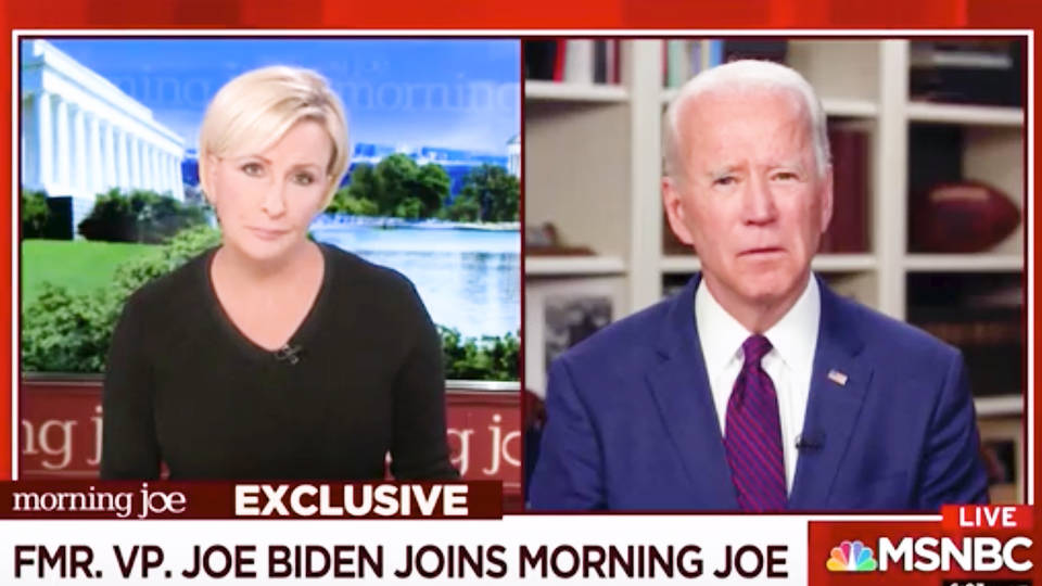 Joe Biden on sexual assault allegation: 'never, never happened' Joe Biden on sexual assault allegation: 'never, never happened'