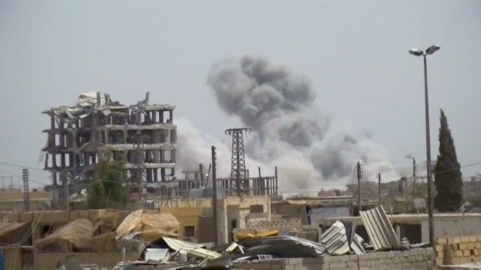 H1 us raqqa bombing war crime