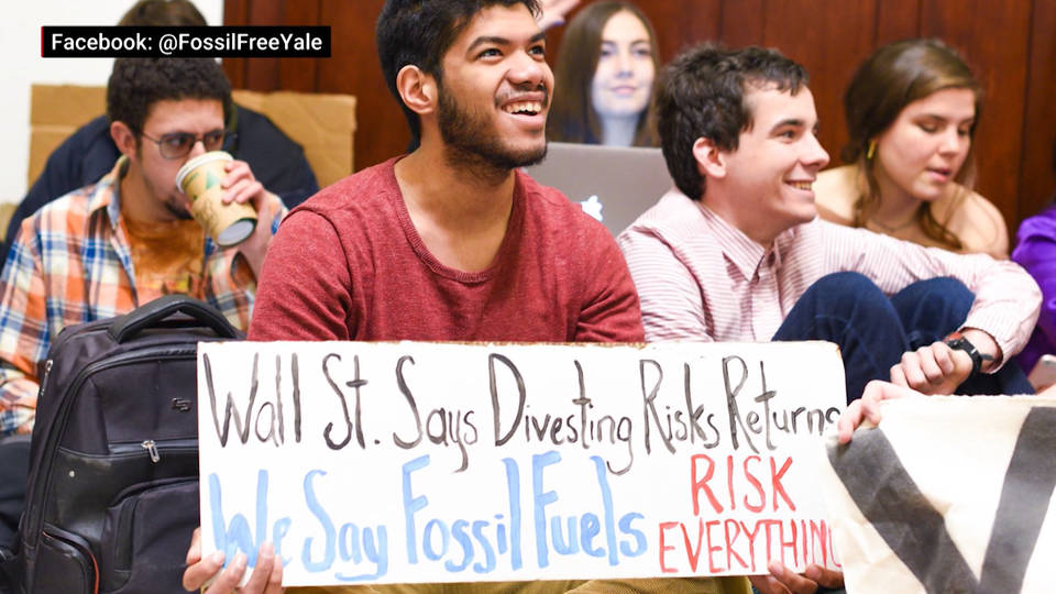 H11 yale student protest