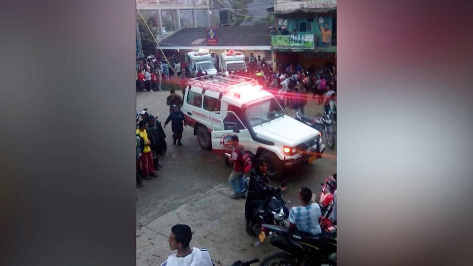 H13 colombia deploys troops five indigenous leaders killed cauca