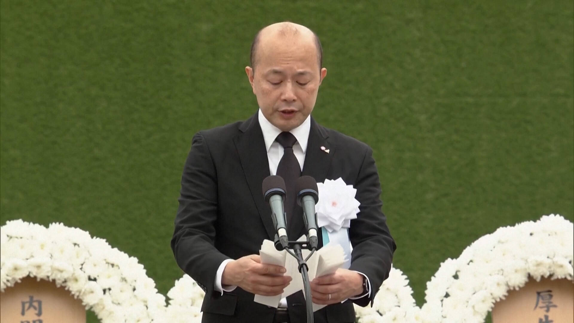 Nagasakis Bürgermeister warnt vor Atomwaffen, während Japan des 81 ...