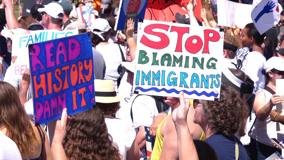 H3 immigration policy protest
