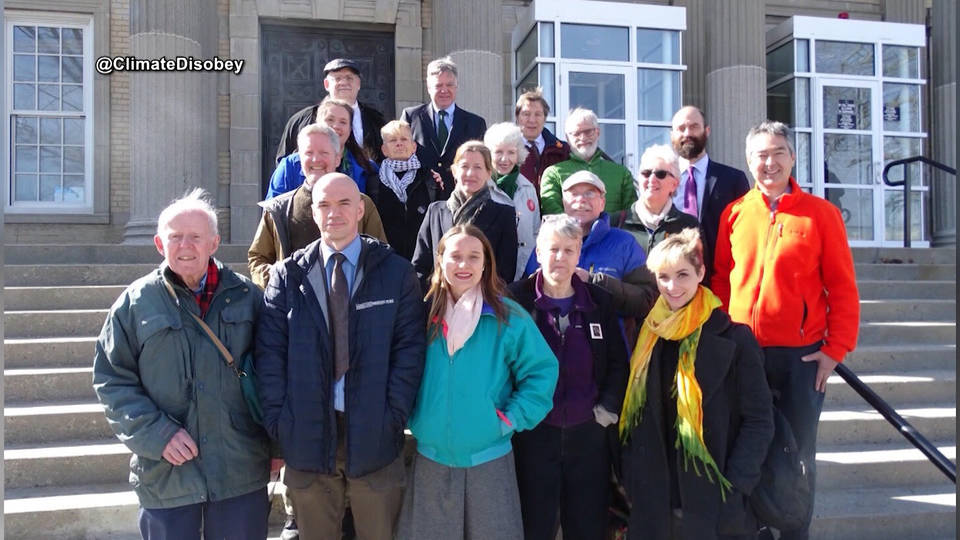 H16 anti pipeline protestors not guilty