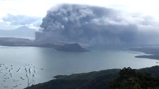 H6 taal volcano erupts philippines puerto rico earthquakes