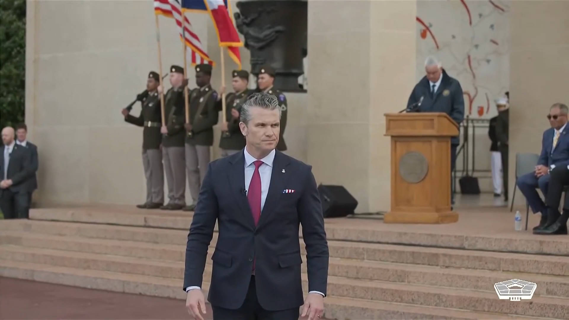 Hegseth Uses D-Day Anniversary to Attack European Immigration Policies, Saying Continent Facing New “Invasion”