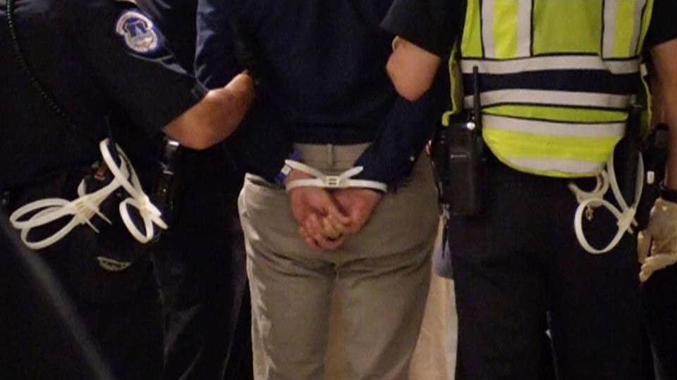 H02 capitol protest arrest