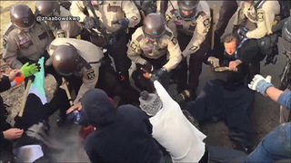 H01 dapl police raid camp