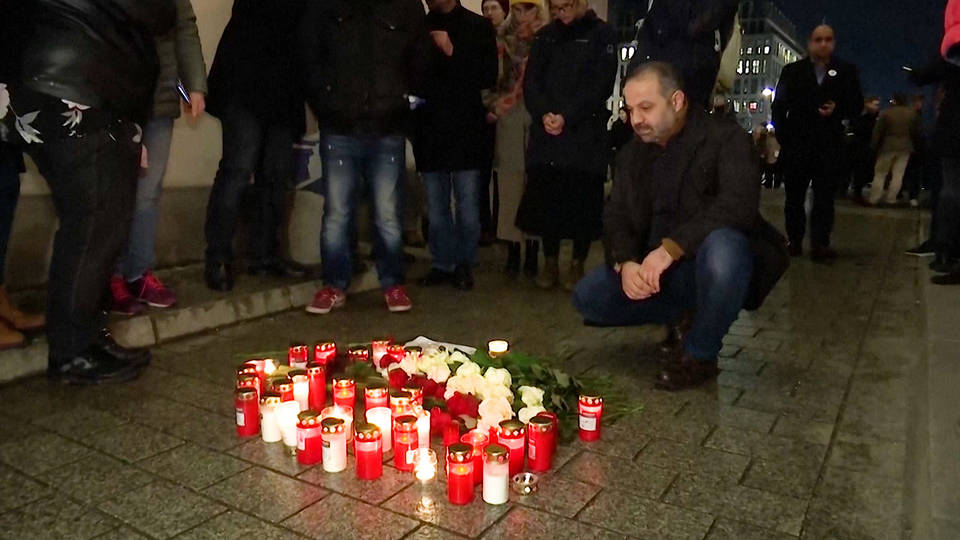 H3 germany mourns victims right wing terror attacks