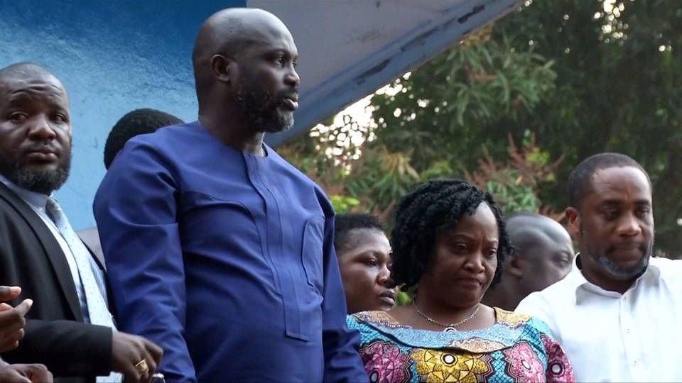 H10 liberia george weah