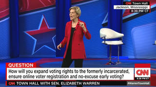 H16 warren cnn townhall