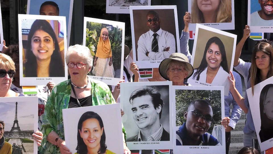 H11 ethiopian crash victims vigil dc boeing 737