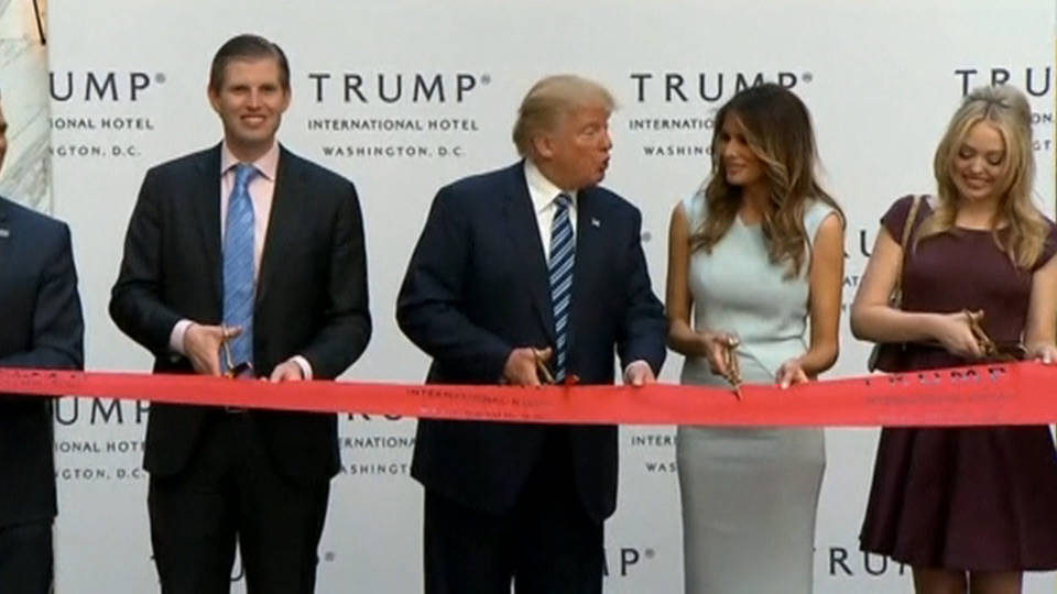 H14 trump hotel ceremony