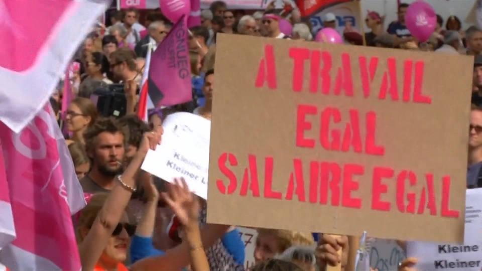 H9 equal pay protest