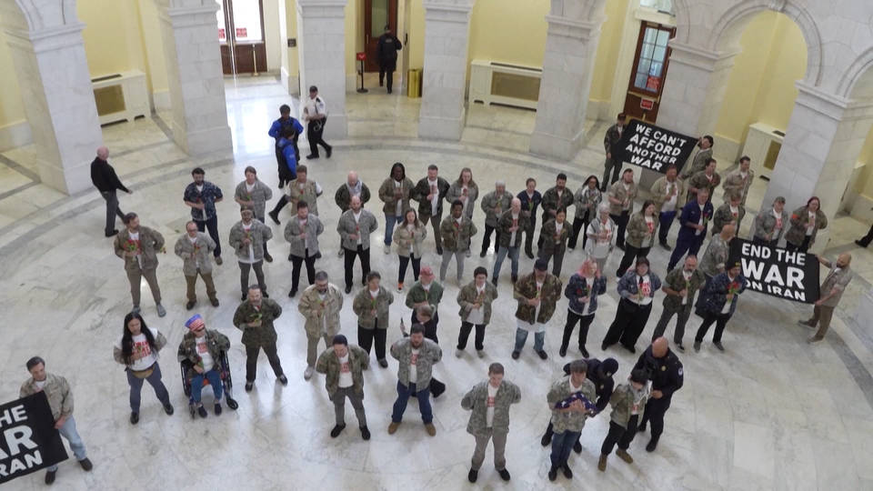 62 Veterans Arrested at Capitol After Occupying Office Building to Demand End to Iran War