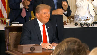 H5 trump space force