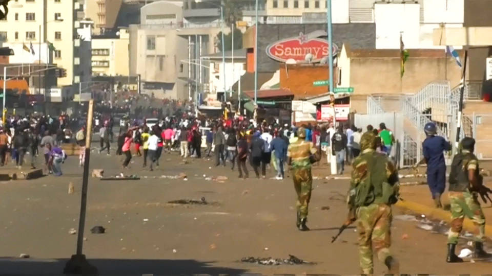 H6 zimbabwe election protests