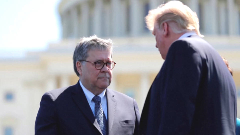 H2 attorney general william barr citicizes trump tweets roger stone