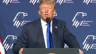 H4 trump migrants omar speech republican jewish coalition las vegas