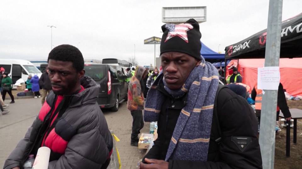 African and Indian Nationals Face Racism as They Attempt to Flee Ukraine |  Democracy Now!