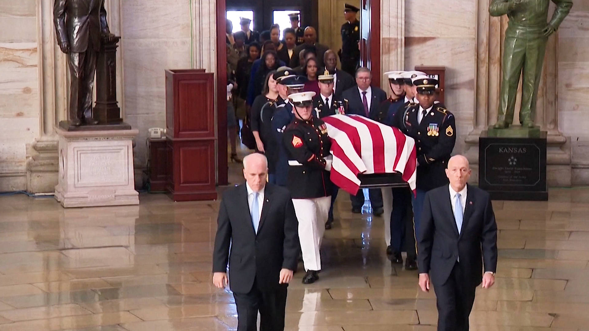 Image result for Cummings is first African-American to be laid in state at the Capitol [Photos]