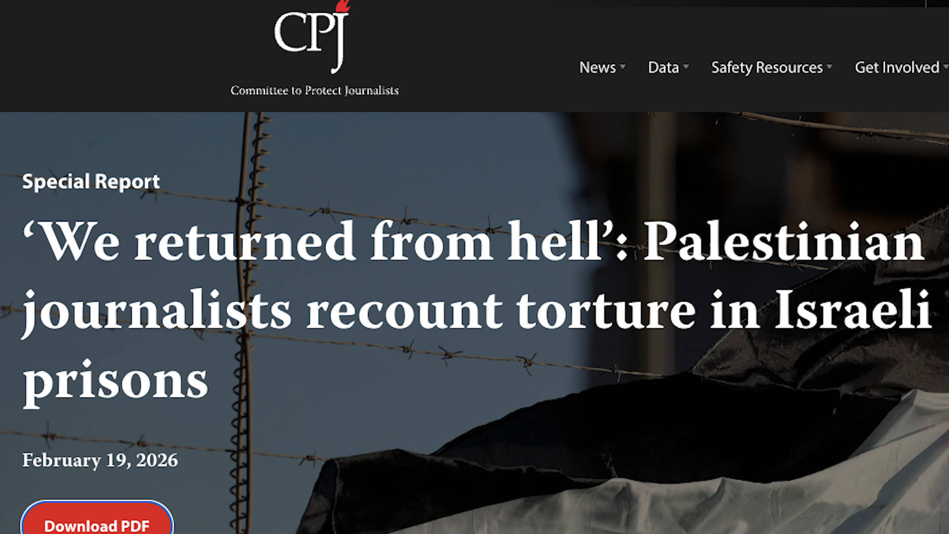Palestinian Journalists Describe Beatings, Starvation and Sexual Assault by Israeli Captors